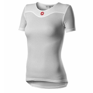CASTELLI Cyklistické tričko s krátkym rukávom - PRO ISSUE 2 LADY - biela L